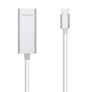 Adaptador usb tipo-c - rj45 aisens a109-0505/ 1000mbps