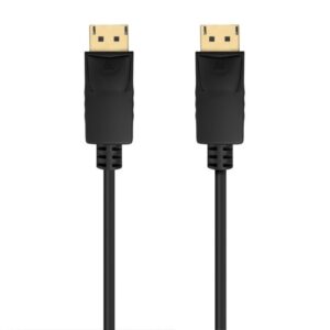 Cable displayport 1.2 ccs 4k aisens a124-0742/ displayport macho - displayport macho/ hasta 5w/ 2300mbps/ 5m/ negro