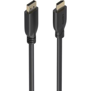Cable conversor aisens a125-0921/ displayport macho - hdmi 4k macho/ 7m/ negro