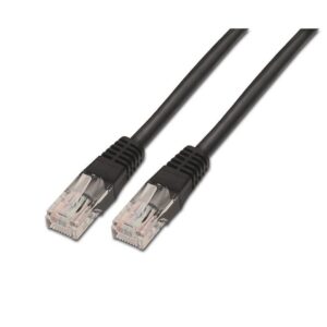 Cable de red rj45 utp aisens a133-0202 cat.5e/ 50cm/ negro