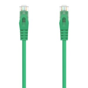 Cable de red rj45 awg24 utp aisens a145-0578 cat.6a/ lszh/ 30cm/ verde