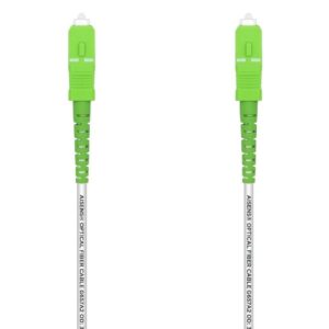 Cable de fibra óptica g657a2 3.0 aisens a152-0500/ lszh/ 20m/ blanco