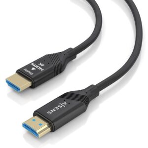 Cable hdmi 2.1 aoc 8k aisens a153-0936/ hdmi macho - hdmi macho/ 25m/ negro