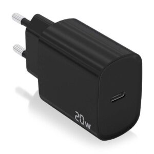 Cargador de pared aisens a110-0753/ 1xusb tipo-c/ 20w