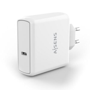 Cargador de pared aisens asch-1pd60-w/ 1xusb tipo-c/ 60w