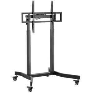 Soporte de suelo motorizado con ruedas aisens ftf100e-271 para tv de 55-100'/ hasta 120kg