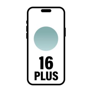Smartphone apple iphone 16 plus 128gb/ 6.7'/ 5g/ verde azulado