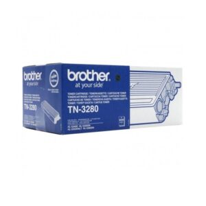 Tóner original brother tn-3280 alta capacidad/ negro