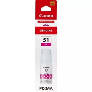 Botella de tinta original canon gi-51/ magenta