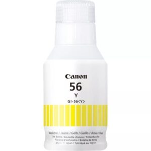 Botella de tinta original canon gi-56/ amarilla