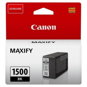 Cartucho de tinta original canon pgi-1500bk/ negro
