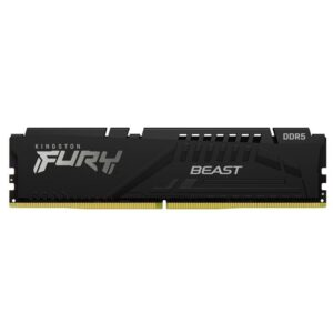 Memoria ram kingston fury beast 16gb/ ddr5/ 5200mhz/ 1.1v/ cl38/ dimm