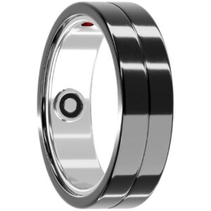 Anillo inteligente maxcom mr100 talla 9/60/ ø19.1mm/ notificaciones/ frecuencia cardíaca/ negro