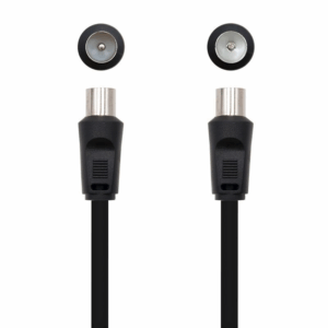 Cable de antena tv nanocable 10.26.0202/ 3c-2v macho - 3c-2v hembra