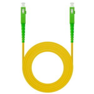 Cable de fibra óptica g657a2 nanocable 10.20.0003/ lszh/ 3m/ amarillo