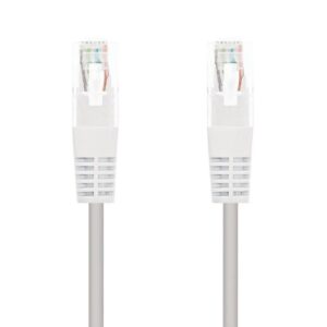 Cable de red rj45 utp nanocable 10.20.0105-w cat.5e/ 5m/ blanco