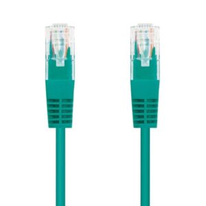 Cable de red rj45 utp nanocable 10.20.0400-gr/ cat.6/ 50cm/ verde