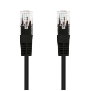 Cable de red rj45 utp nanocable 10.20.0402-bk cat.6/ 2m/ negro
