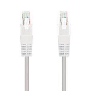 Cable de red rj45 utp nanocable 10.20.0403-w cat.6/ 3m/ blanco