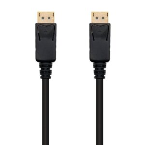 Cable displayport 1.2 4k nanocable 10.15.2300/ displayport macho - displayport macho/ 50cm/ negro