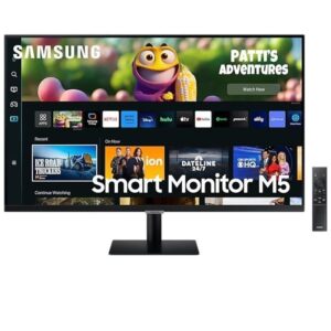 Smart monitor samsung m5 s32dm500eu 32'/ full hd/ multimedia/ smart tv/ negro
