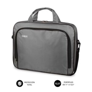 Maletín subblim oxford para portátiles hasta 12.5'/ gris