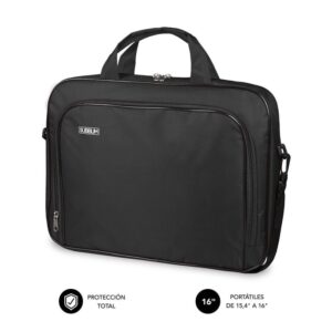 Maletín subblim oxford para portátiles hasta 16'/ negro