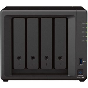 Nas synology diskstation ds923+/ 4 bahías 3.5'- 2.5'/ 4gb ddr4/ formato torre