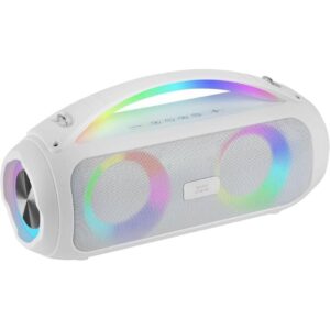 Altavoz con bluetooth mars gaming ms-pulse/ 50w rms/ 2.0/ blanco