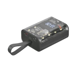 Powerbank 10000mah mars gaming mpk-10k/ 22.5w/ negra