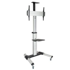 Soporte de suelo inclinable/ ajustable con ruedas tooq fs1870m-b para tv de 37-70'/ hasta 50kg