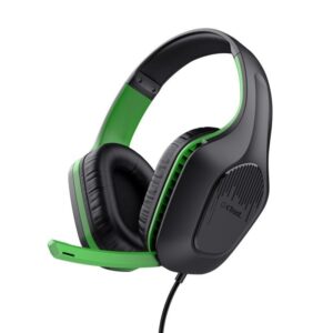 Auriculares gaming con micrófono trust gaming gxt 415 zirox xbox/ jack 3.5/ verdes