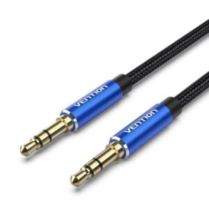 Cable estéreo vention bawlj/ jack 3.5 macho - jack 3.5 macho/ 5m/ azul