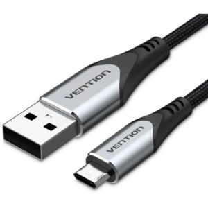 Cable usb 2.0 vention cochi/ usb macho - microusb macho/ 480mbps/ 3m/ negro