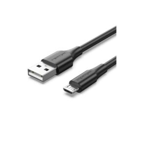 Cable usb 2.0 vention ctibf/ usb macho - microusb macho/ hasta 60w/ 480mbps/ 1m/ negro