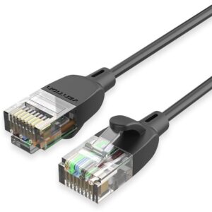Cable de red rj45 utp vention ibibi cat.6a/ 3m/ negro