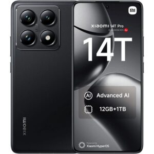 Smartphone xiaomi 14t pro 12gb/ 1tb/ 6.67'/ 5g/ negro titanio