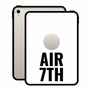 Apple ipad air 13' 7th wi-fi cell/ 5g/ m3/ 128 gb/ blanco estrella