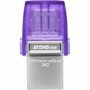 Pendrive 256gb kingston datatraveler microduo 3c usb 3.2