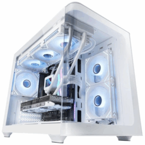 Caja gaming miniitorre mars gaming mc-fusionm/ blanca