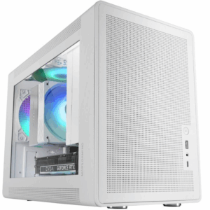 Caja gaming minitorre mars gaming mc-xps/ blanca
