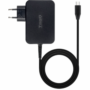 Cargador de portátil tooq tqlc-usbcgan100pd usb tipo-c/ 100w/ automático/ voltaje 5-20v/ 1x usb tipo-c