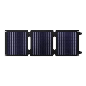 Panel solar portátil trust zuny/ 1xusb tipo-c/ 1xusb/ 20w