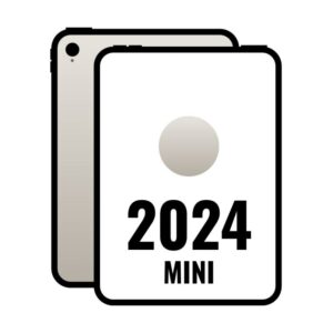 Ipad mini 8.3' 2024 7th wifi/ a17 pro/ 256gb/ blanco estrella- mxnd3ty/a