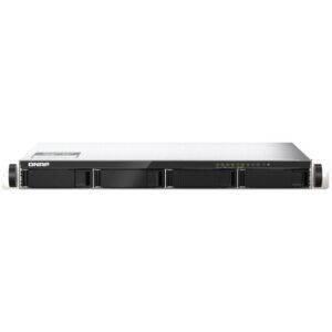 Nas qnap ts-435xeu/ 4 bahías 3.5'- 2.5'/ 4gb ddr4/ formato rack 1u