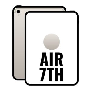 Apple ipad air 11' 7th wi-fi/ m3/ 256gb/ blanco estrella