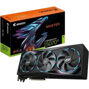 Tarjeta gráfica gigabyte aorus geforce rtx 5070ti master 16g/ 16gb gddr7