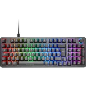 Teclado gaming mecánico mars gaming mkprobes/ switch azul