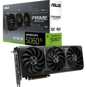 Tarjeta gráfica asus prime geforce rtx 5060 ti oc edition/ 16gb gddr7