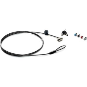 Cable de seguridad para portátiles hp 6uw42aa/ 1.83m
